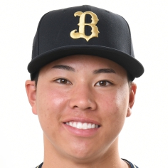 オリックスバファローズ　横山聖哉選手 ホームユニフォーム　Lサイズ オリックスバファローズ 横山聖哉選手 ホームユニフォーム L